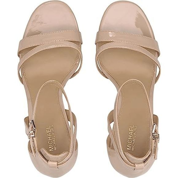 Michael Kors Womens Kimberly Ankle Strap Strappy stiletto Heel Sandals 6.5 M - Picture 3 of 4